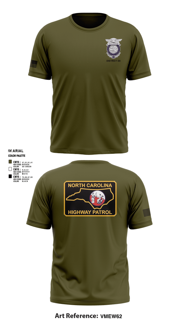 Short Sleeve Performance Shirt, District E5, Police, Teamtime, Team time, sublimation, custom sports apparel, team uniforms, spirit wear, spiritwear, sports uniforms, custom shirts, team store, custom team store, fundraiser sports, apparel fundraiser