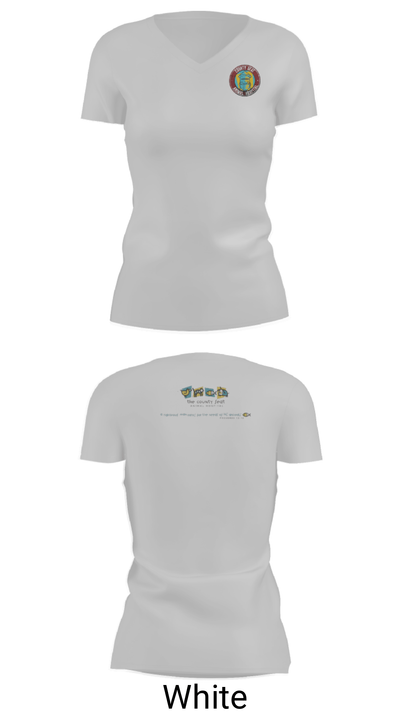 County Seat Animal Hospital 54463963 Women's Short Sleeve V-neck Shirt - 7