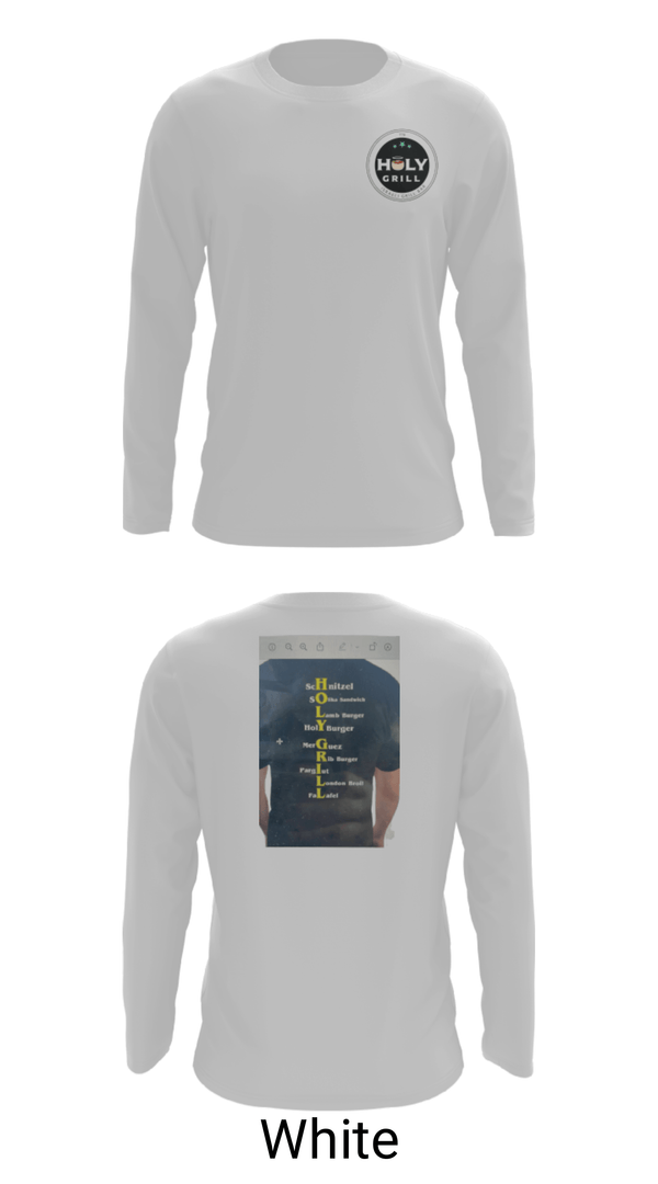 Long Sleeve Performance Shirt, Holy Grill, , Teamtime, Team time, sublimation, custom sports apparel, team uniforms, spirit wear, spiritwear, sports uniforms, custom shirts, team store, custom team store, fundraiser sports, apparel fundraiser