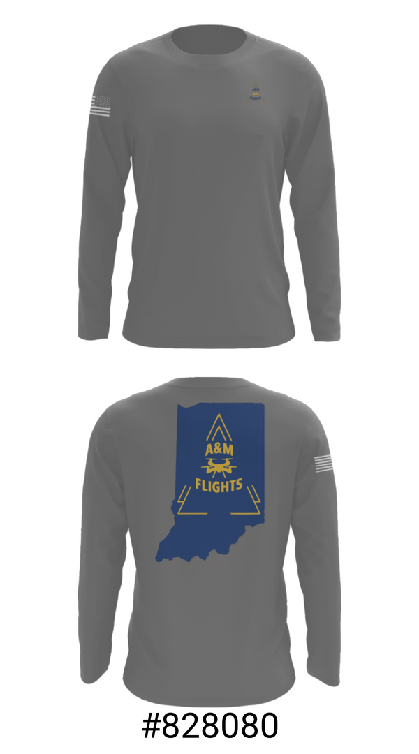 Long Sleeve Performance Shirt, A&M FLIGHTS, , Teamtime, Team time, sublimation, custom sports apparel, team uniforms, spirit wear, spiritwear, sports uniforms, custom shirts, team store, custom team store, fundraiser sports, apparel fundraiser