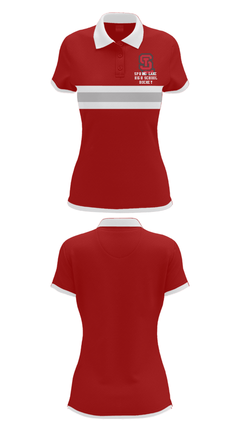 Short Sleeve Performance Polo, Spring Lake High School Hockey, Ice Hockey, Teamtime, Team time, sublimation, custom sports apparel, team uniforms, spirit wear, spiritwear, sports uniforms, custom shirts, team store, custom team store, fundraiser sports, apparel fundraiser