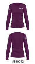 North 12078567 Women's Long Sleeve V-neck Shirt - 20