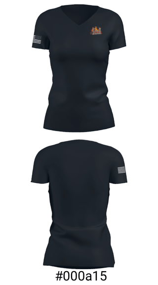 Women's Short Sleeve Vneck Shirt, 3rd Platoon, Army, Teamtime, Team time, sublimation, custom sports apparel, team uniforms, spirit wear, spiritwear, sports uniforms, custom shirts, team store, custom team store, fundraiser sports, apparel fundraiser