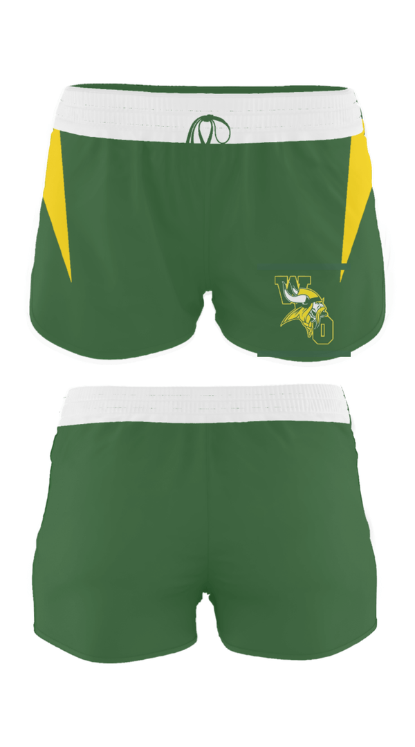 Women's Shorts, White Oak High School Wrestling, Wrestling, Teamtime, Team time, sublimation, custom sports apparel, team uniforms, spirit wear, spiritwear, sports uniforms, custom shirts, team store, custom team store, fundraiser sports, apparel fundraiser