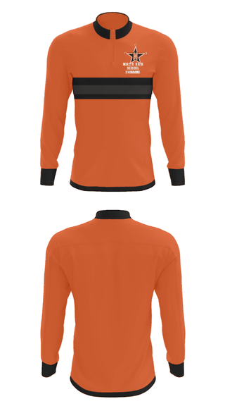 Quarter Zip Jacket, North High School Swimming, Swimming, Teamtime, Team time, sublimation, custom sports apparel, team uniforms, spirit wear, spiritwear, sports uniforms, custom shirts, team store, custom team store, fundraiser sports, apparel fundraiser
