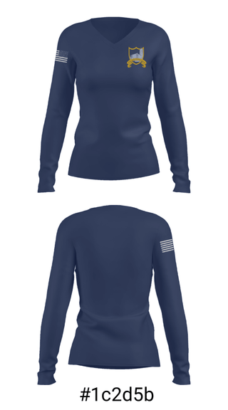 Women's Long Sleeve Vneck Shirt, Holy Name Of Jesus School, Spirit Store, Teamtime, Team time, sublimation, custom sports apparel, team uniforms, spirit wear, spiritwear, sports uniforms, custom shirts, team store, custom team store, fundraiser sports, apparel fundraiser