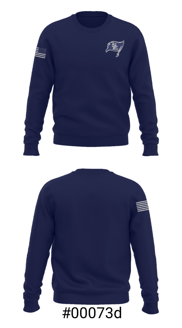 Crew Neck Sweatshirt, Saint Edward's High School Basketball, Men's Basketball, Teamtime, Team time, sublimation, custom sports apparel, team uniforms, spirit wear, spiritwear, sports uniforms, custom shirts, team store, custom team store, fundraiser sports, apparel fundraiser