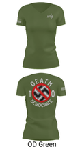 D.2.D 98027765 Women's Short Sleeve V-neck Shirt - 28