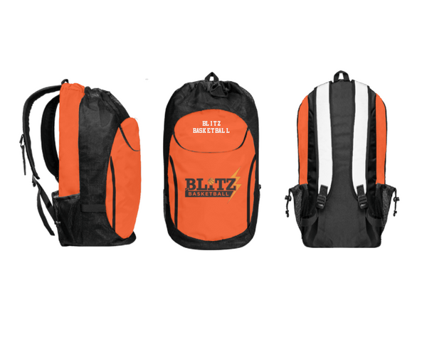 Gear Bag, Blitz Basketball, Men's Basketball, Teamtime, Team time, sublimation, custom sports apparel, team uniforms, spirit wear, spiritwear, sports uniforms, custom shirts, team store, custom team store, fundraiser sports, apparel fundraiser