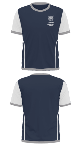Short Sleeve Performance Shirt, Garrett Junior High School, Spirit Store, Teamtime, Team time, sublimation, custom sports apparel, team uniforms, spirit wear, spiritwear, sports uniforms, custom shirts, team store, custom team store, fundraiser sports, apparel fundraiser