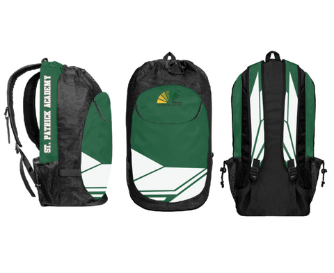 Gear Bag, St. Patrick Academy, Spirit Store, Teamtime, Team time, sublimation, custom sports apparel, team uniforms, spirit wear, spiritwear, sports uniforms, custom shirts, team store, custom team store, fundraiser sports, apparel fundraiser