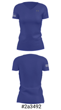 Rocklin High School Wrestling 61755605 Women's Short Sleeve V-neck Shirt - 21