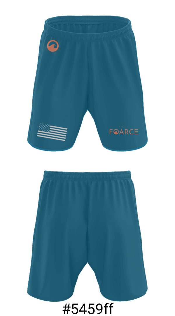Athletic Shorts With Pockets, Full Foarce, Spirit Store, Teamtime, Team time, sublimation, custom sports apparel, team uniforms, spirit wear, spiritwear, sports uniforms, custom shirts, team store, custom team store, fundraiser sports, apparel fundraiser