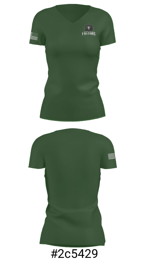 Women's Short Sleeve Vneck Shirt, River Valley High School Swimming, Swimming, Teamtime, Team time, sublimation, custom sports apparel, team uniforms, spirit wear, spiritwear, sports uniforms, custom shirts, team store, custom team store, fundraiser sports, apparel fundraiser