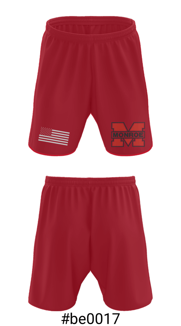 Athletic Shorts With Pockets, Monroe Middle School, Wrestling, Teamtime, Team time, sublimation, custom sports apparel, team uniforms, spirit wear, spiritwear, sports uniforms, custom shirts, team store, custom team store, fundraiser sports, apparel fundraiser
