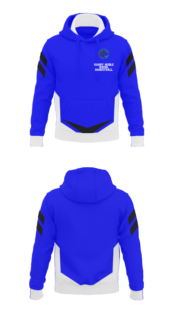 Hoodie, Hanby Middle School Basketball, Women's Basketball, Teamtime, Team time, sublimation, custom sports apparel, team uniforms, spirit wear, spiritwear, sports uniforms, custom shirts, team store, custom team store, fundraiser sports, apparel fundraiser