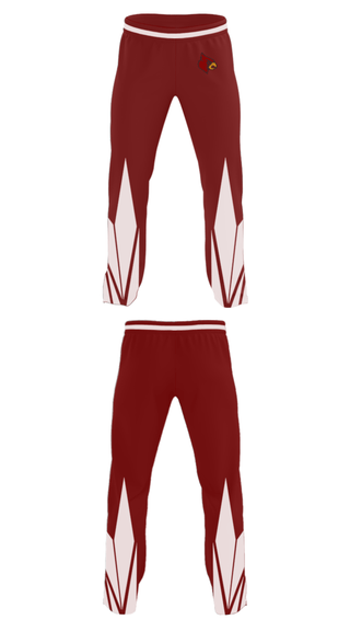 Sweatpants, Winlock High School Cardinals Wrestling, Wrestling, Teamtime, Team time, sublimation, custom sports apparel, team uniforms, spirit wear, spiritwear, sports uniforms, custom shirts, team store, custom team store, fundraiser sports, apparel fundraiser