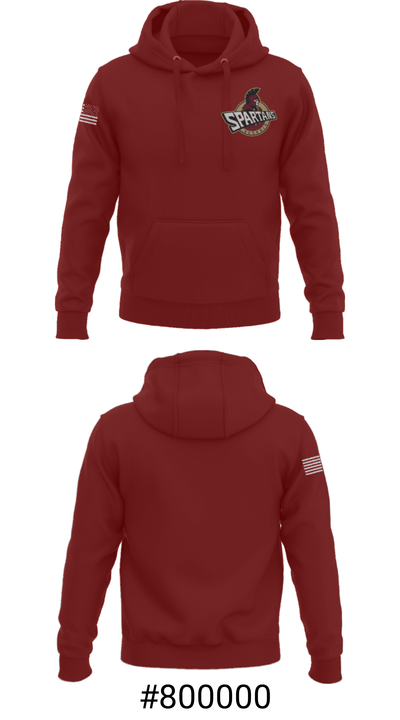 Georgia Spartans Basketball 36672307 Hoodie - 17