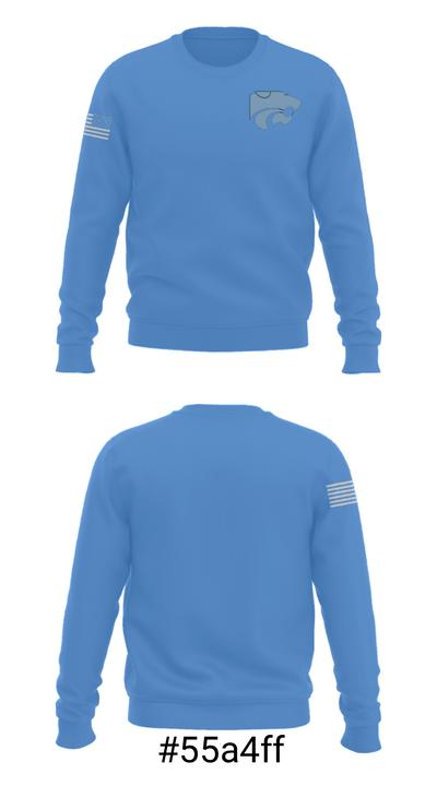 Centreville High School Gymnastics 91161928 Crew Neck Sweatshirt - 16