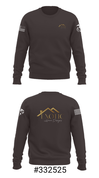 Crew Neck Sweatshirt, Exotic home designs, , Teamtime, Team time, sublimation, custom sports apparel, team uniforms, spirit wear, spiritwear, sports uniforms, custom shirts, team store, custom team store, fundraiser sports, apparel fundraiser