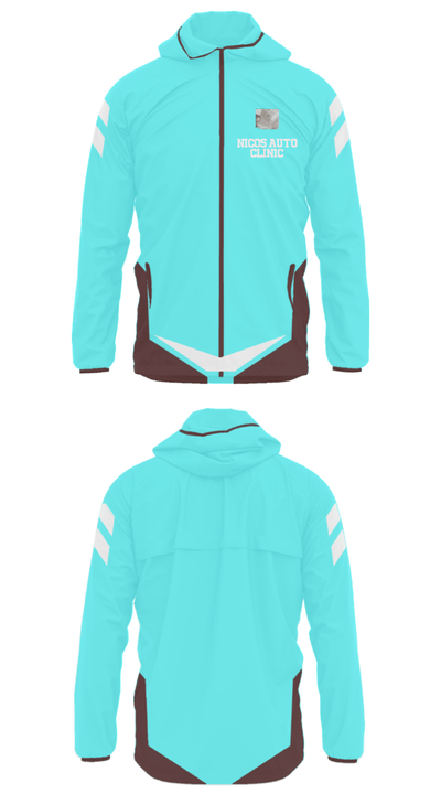 Nicos auto clinic 21119971 Windbreaker - 24