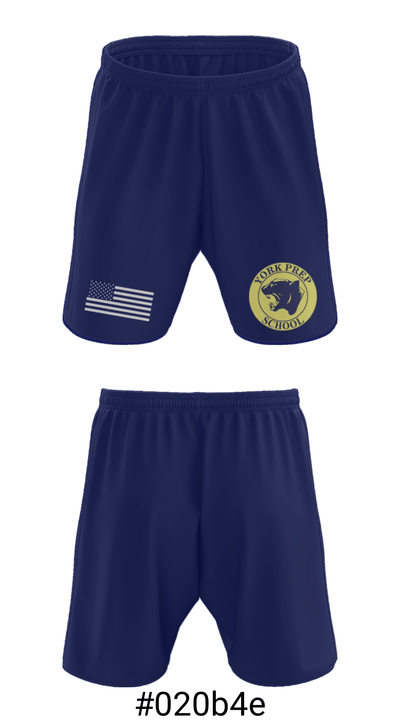 York Preparatory School Basketball 83898431 Athletic Shorts With Pockets - 15