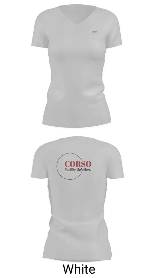 Women's Short Sleeve Vneck Shirt, Corso Air Services, , Teamtime, Team time, sublimation, custom sports apparel, team uniforms, spirit wear, spiritwear, sports uniforms, custom shirts, team store, custom team store, fundraiser sports, apparel fundraiser