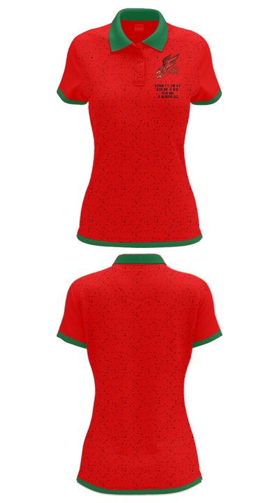 Seventy-First Senior High School Basketball 16394129 Women's Short Sleeve Performance Polo  - 33