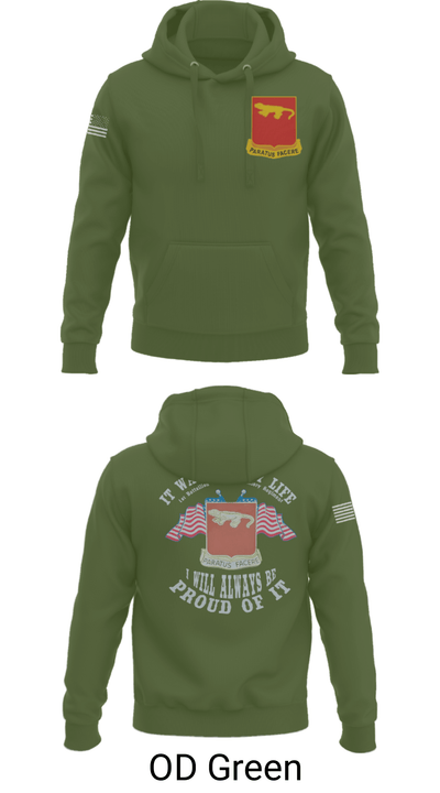 Alpha Battery 1st Battalion 75th Field Artillery 73323132 Hoodie - 32