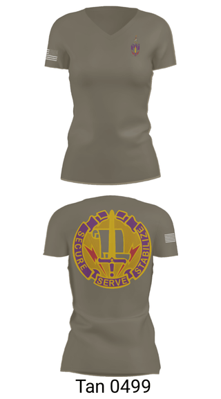 Women's Short Sleeve Vneck Shirt, 405th Civil Affairs Battalion, Army, Teamtime, Team time, sublimation, custom sports apparel, team uniforms, spirit wear, spiritwear, sports uniforms, custom shirts, team store, custom team store, fundraiser sports, apparel fundraiser