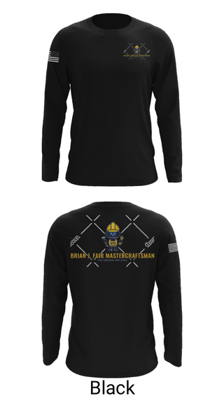 Long Sleeve Performance Shirt, Brian J Fair Master Craftsman, , Teamtime, Team time, sublimation, custom sports apparel, team uniforms, spirit wear, spiritwear, sports uniforms, custom shirts, team store, custom team store, fundraiser sports, apparel fundraiser