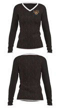 Bears 79234855 Women's Long Sleeve V-neck Shirt - 33