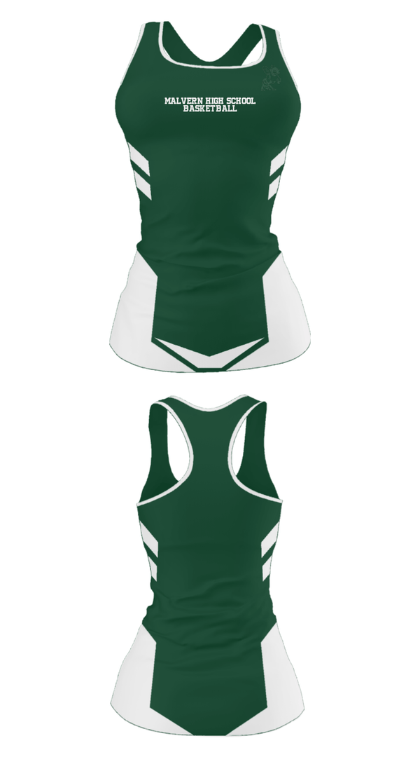 Tank Top, Malvern High School Basketball, Women's Basketball, Teamtime, Team time, sublimation, custom sports apparel, team uniforms, spirit wear, spiritwear, sports uniforms, custom shirts, team store, custom team store, fundraiser sports, apparel fundraiser