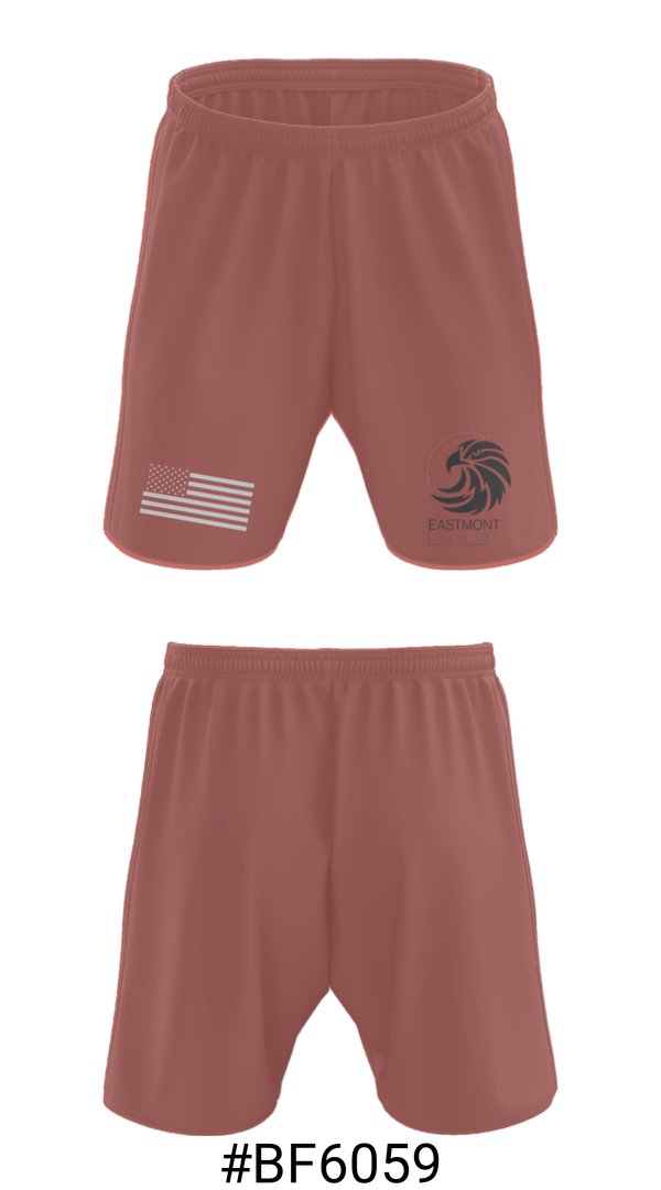 Athletic Shorts With Pockets, Eastmont School, , Teamtime, Team time, sublimation, custom sports apparel, team uniforms, spirit wear, spiritwear, sports uniforms, custom shirts, team store, custom team store, fundraiser sports, apparel fundraiser