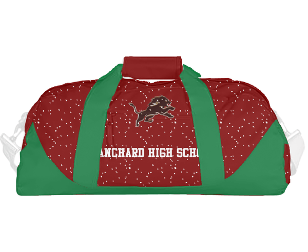 Duffle Bag, Blanchard High School, Spirit Store, Teamtime, Team time, sublimation, custom sports apparel, team uniforms, spirit wear, spiritwear, sports uniforms, custom shirts, team store, custom team store, fundraiser sports, apparel fundraiser
