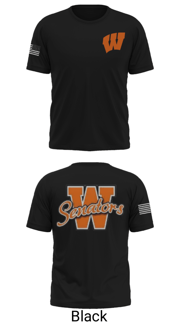 Short Sleeve Performance Shirt, Portsmouth West High School Basketball, Women's Basketball, Teamtime, Team time, sublimation, custom sports apparel, team uniforms, spirit wear, spiritwear, sports uniforms, custom shirts, team store, custom team store, fundraiser sports, apparel fundraiser