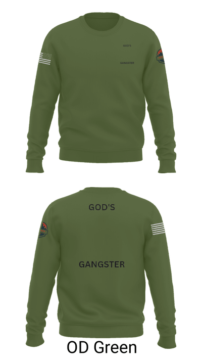 GOD'S GANGSTER 5799202 Crew Neck Sweatshirt - 26