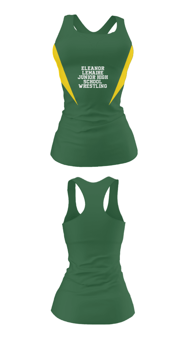 Tank Top, Eleanor Lemaire Junior High School Wrestling, Wrestling, Teamtime, Team time, sublimation, custom sports apparel, team uniforms, spirit wear, spiritwear, sports uniforms, custom shirts, team store, custom team store, fundraiser sports, apparel fundraiser