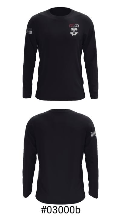 Assassin Troop 68151214 Long Sleeve Performance Shirt - 3
