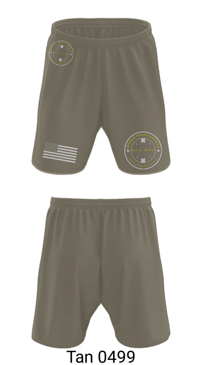 WPA 1st Infantry 46853550 Athletic Shorts With Pockets - 37