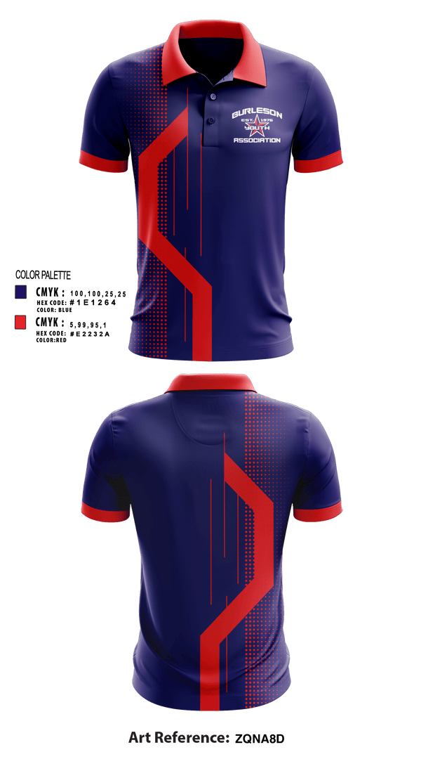 Short Sleeve Performance Polo, Burleson Youth Association, Inc., Spirit Store, Teamtime, Team time, sublimation, custom sports apparel, team uniforms, spirit wear, spiritwear, sports uniforms, custom shirts, team store, custom team store, fundraiser sports, apparel fundraiser