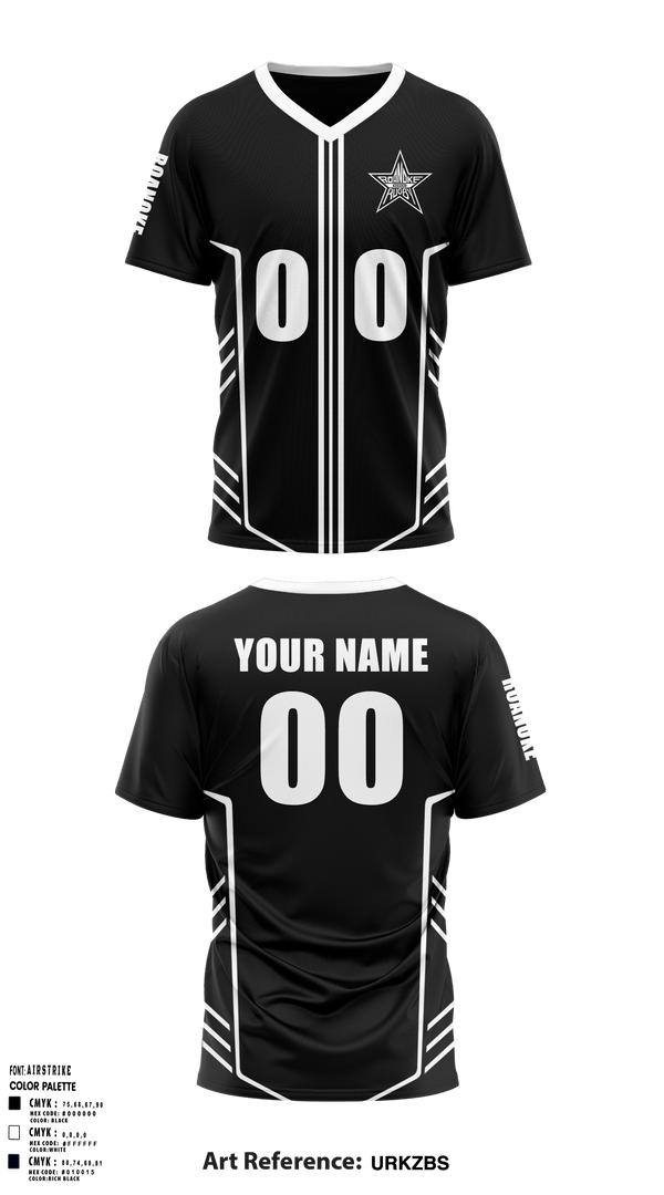 ROANOKE RUGBY 95590265 Rugby Jersey -2