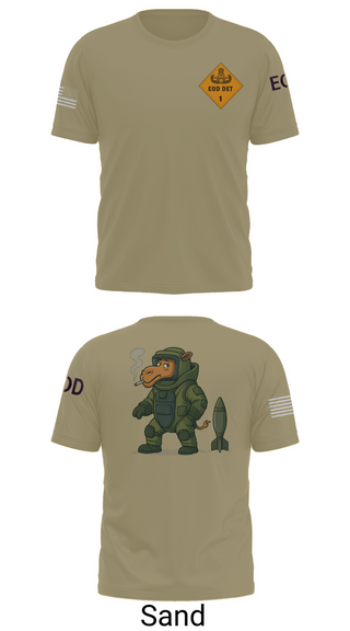 Short Sleeve Performance Shirt, 1st EOD DET, , Teamtime, Team time, sublimation, custom sports apparel, team uniforms, spirit wear, spiritwear, sports uniforms, custom shirts, team store, custom team store, fundraiser sports, apparel fundraiser