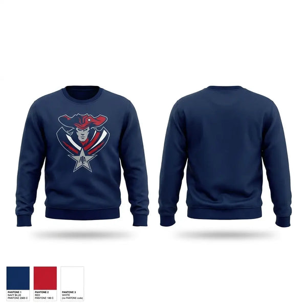 Crew Neck Sweatshirt, ALA Patriots, , Teamtime, Team time, sublimation, custom sports apparel, team uniforms, spirit wear, spiritwear, sports uniforms, custom shirts, team store, custom team store, fundraiser sports, apparel fundraiser