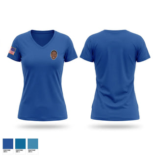 Womens Short Sleeve Vneck Shirt, Supply Squadron, Air Force, Teamtime, Team time, sublimation, custom sports apparel, team uniforms, spirit wear, spiritwear, sports uniforms, custom shirts, team store, custom team store, fundraiser sports, apparel fundraiser
