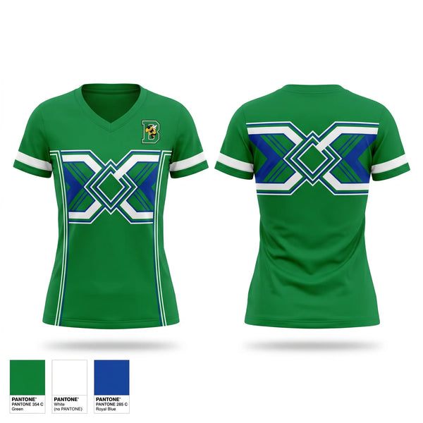 Womens Short Sleeve Vneck Shirt, Bethel Middle School Basketball, Men's Basketball, Teamtime, Team time, sublimation, custom sports apparel, team uniforms, spirit wear, spiritwear, sports uniforms, custom shirts, team store, custom team store, fundraiser sports, apparel fundraiser