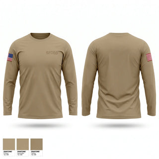 Long Sleeve Performance Shirt, 5th & Shady1st SFOD-D, Men's Lacrosse, Teamtime, Team time, sublimation, custom sports apparel, team uniforms, spirit wear, spiritwear, sports uniforms, custom shirts, team store, custom team store, fundraiser sports, apparel fundraiser