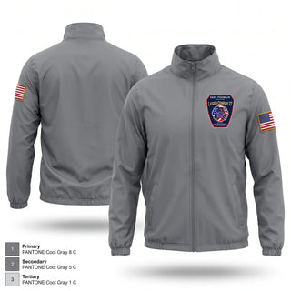 Windbreaker, East Franklin Fire Department, Fire Department, Teamtime, Team time, sublimation, custom sports apparel, team uniforms, spirit wear, spiritwear, sports uniforms, custom shirts, team store, custom team store, fundraiser sports, apparel fundraiser