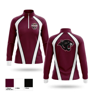 Quarter Zip Jacket, Preston Panthers, , Teamtime, Team time, sublimation, custom sports apparel, team uniforms, spirit wear, spiritwear, sports uniforms, custom shirts, team store, custom team store, fundraiser sports, apparel fundraiser