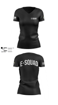 E-Squad 14734632 Women's Short Sleeve V-neck Shirt - 20